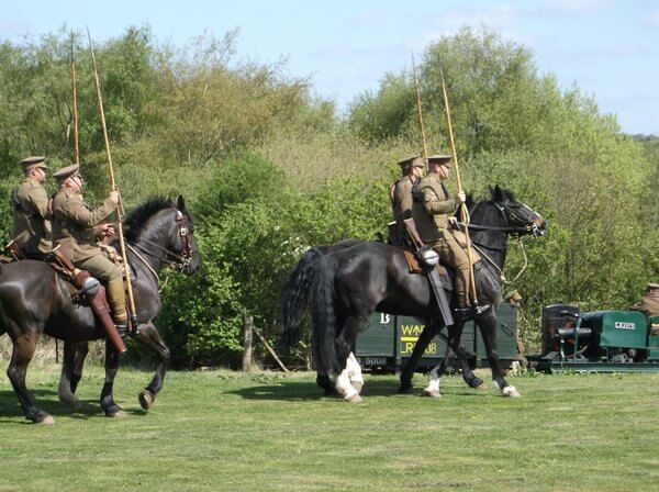 Lancers at Tracks to the Trenches