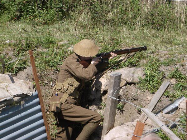 Manning the trench